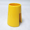 Petit vase moderniste jaune Années 70