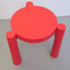 Tabouret Stooble rouge Anna Castelli Ferrieri Kartell