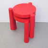 Tabouret Stooble rouge Anna Castelli Ferrieri Kartell