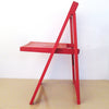 Chaise pliante rouge Aldo Jacober