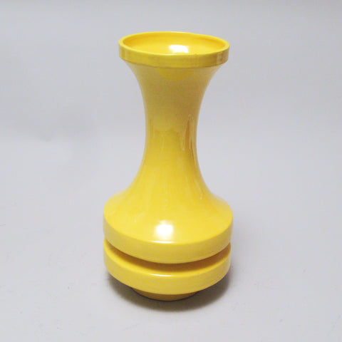 Vase en ceramique jaune Italie Années 60