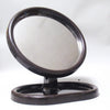 Miroir de table marron Olaf von Bohr Gedy Années 70