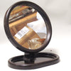 Miroir de table marron Olaf von Bohr Gedy Années 70