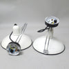 Paire d'appliques Luna Bi Philips Années 70/80