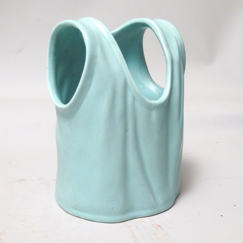 Petit vase vert débardeur Michael Harvey Années 80