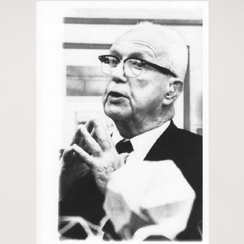 Photographie Buckminster Fuller architecte portrait