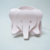 Lampe Elephant rose pale Années 70