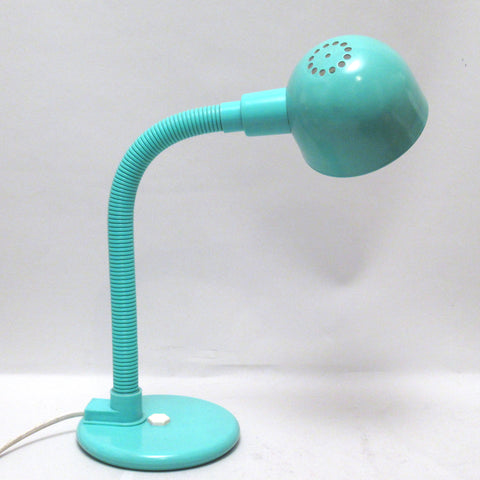 Lampe de bureau vert menthe Années 80