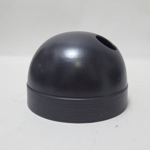 Petit vase en céramique noire Franco Bucci Laboratorio Pesaro 1960s