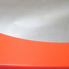 Miroir à cadre orange Syla 1970