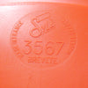 Miroir à cadre orange Syla 1970