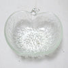 Saladier Pomme en verre blanc Années 70
