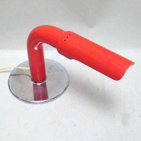 Lampe Gulp rouge Ingo Maurer 1969