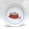 Service d'assiettes et plat Patisserie San Marciano Années 80