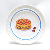 Service d'assiettes et plat Patisserie San Marciano Années 80
