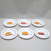 Service d'assiettes et plat Patisserie San Marciano Années 80