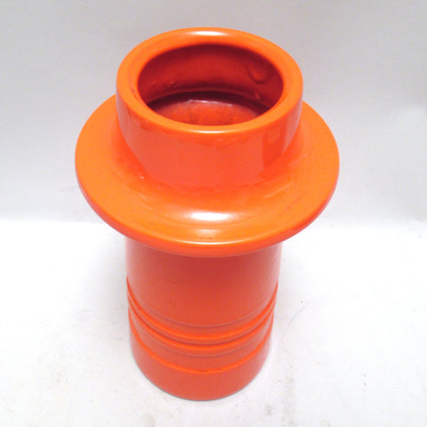 Vase orange Années 70