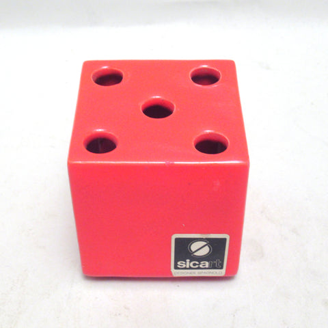 Petit vase Cube  Pino Spagnolo Sicart