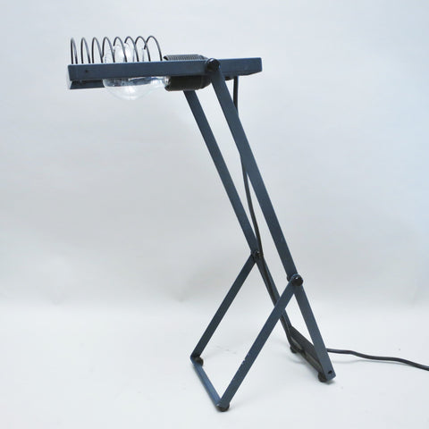 Lampe Sintesi Tavolo bleu/noir Gismondi Artemide