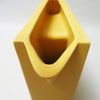 Pichet post moderne en ceramique jaune Claude Dumas