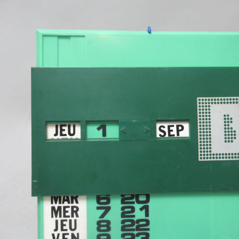 Calendrier Perpétuel mural BNP Années 80