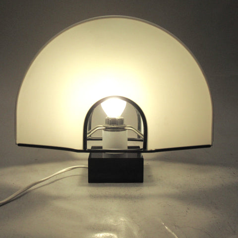Lampe éventail italienne Années 80