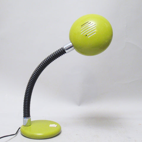 Lampe de bureau vintage vert anis Années 70