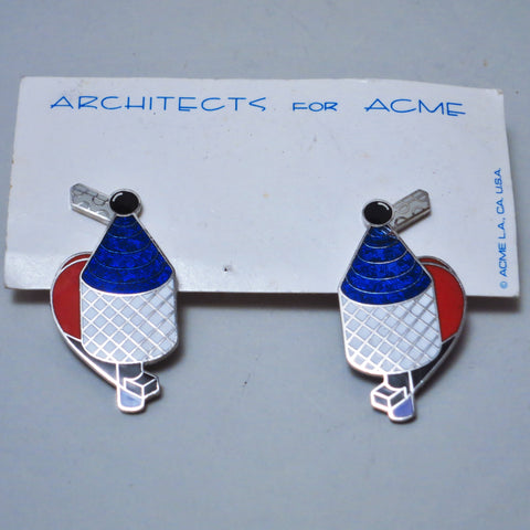 Boucles d’oreilles #1 Richard Meier Acme Studio