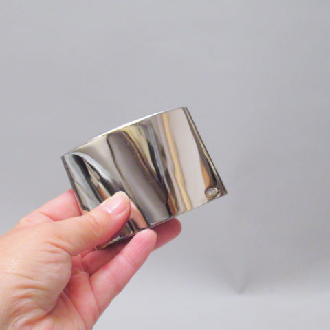 Sel et poivre design chromé Années 80