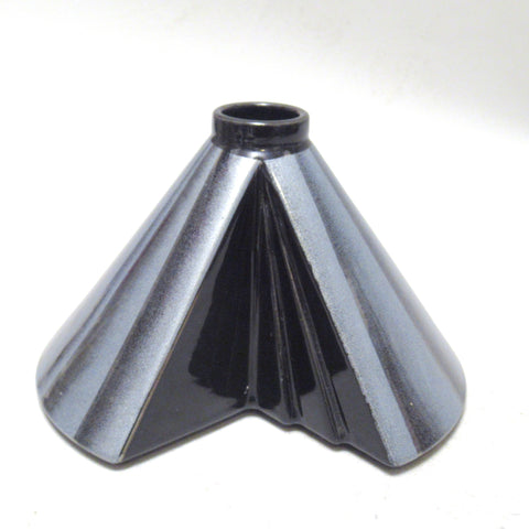 Vase conique Steuler design Années 80