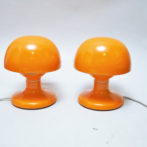 Paire de Lampes Jucker orange Scarpa Flos