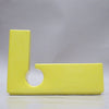 Vase L jaune Fidia Italie Années 60