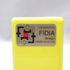 Vase L jaune Fidia Italie Années 60