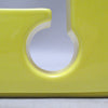 Vase L jaune Fidia Italie Années 60