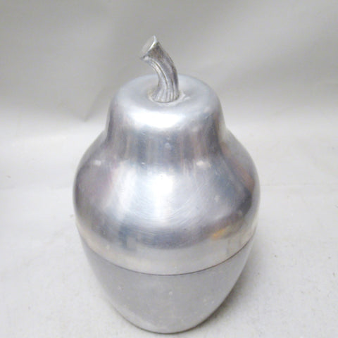 Seau à glace Poire en aluminium Années 70