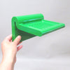 Tablette porte-savon en plastique ABS vert Crayonne Années 70