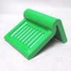 Tablette porte-savon en plastique ABS vert Crayonne Années 70