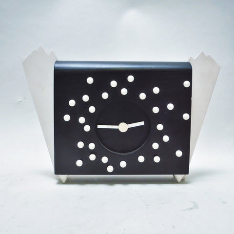 Horloge de table en bois LegnoMagia Années 80