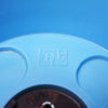 Paire d'appliques obliques bleu ciel Arno 1960