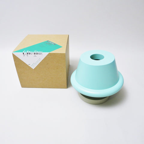 Vase Senape turquoise Ettore Sottsass