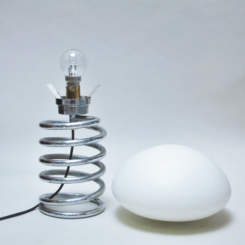 Lampe Ressort Années 70