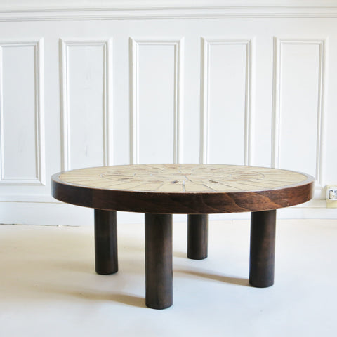 Table basse Garrigue Roger Capron Vallauris 1970