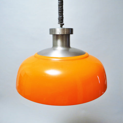 Lampe KD7 orange Achille Castiglioni Kartell