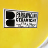 Vase rouleau jaune Parravicini