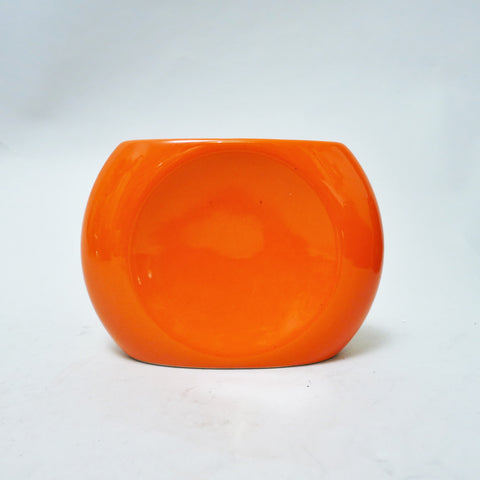 Vase orange céramique Parravicini