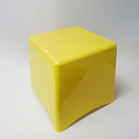 Tabouret jaune Annees 70