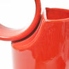 Service à orangeade en ceramique rouge Sele Arte Années 60