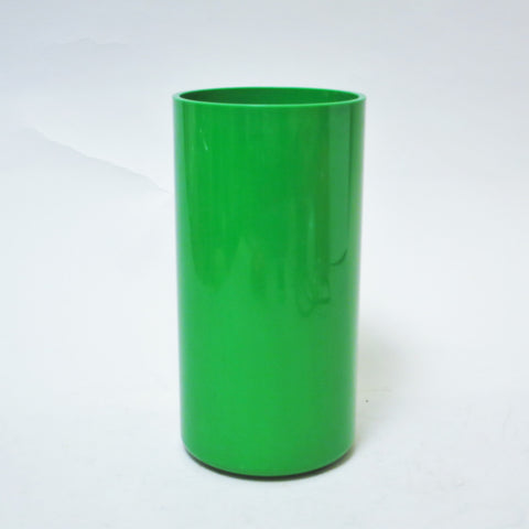 Vase en plastique ABS vert Crayonne Années 70