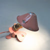 Petite lampe à pince rose Années 70