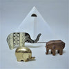Sculpture Elephant en laiton  Années 60